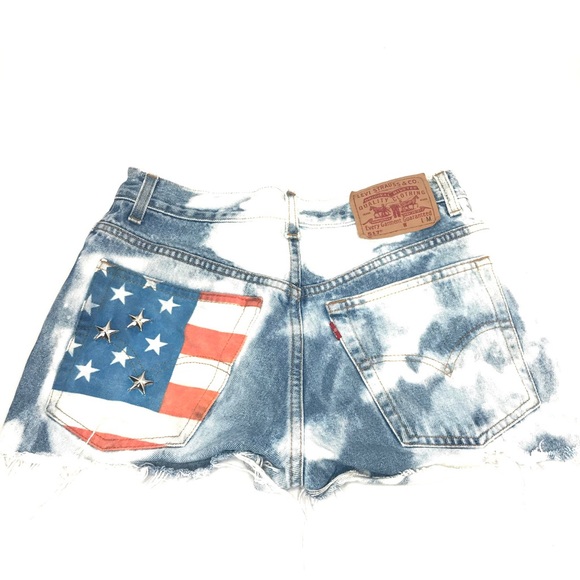 Levi's Pants - Levi’s Laundry Room Usa Flag Shorts